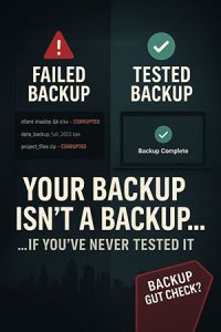 Your Backup Isn’t a Backup If You’ve Never Tested It